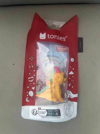 Figurine tonies les fabuleuses créatures étincelle pour toniebox  