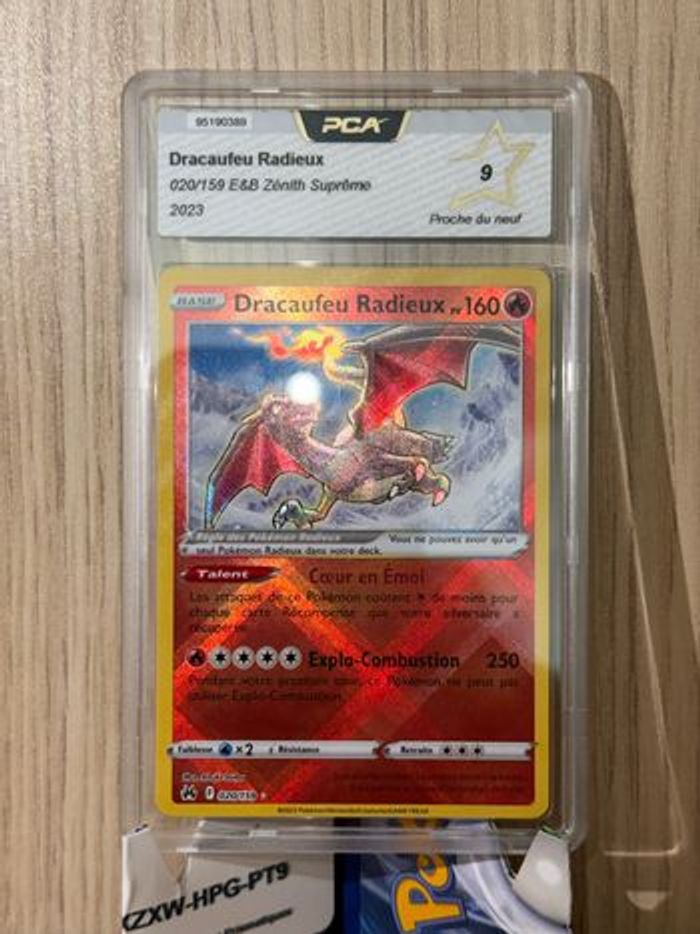 Dracaufeu radieux 020/159 -EB12.5/05 Zenith Suprême PCA 9 - photo numéro 2