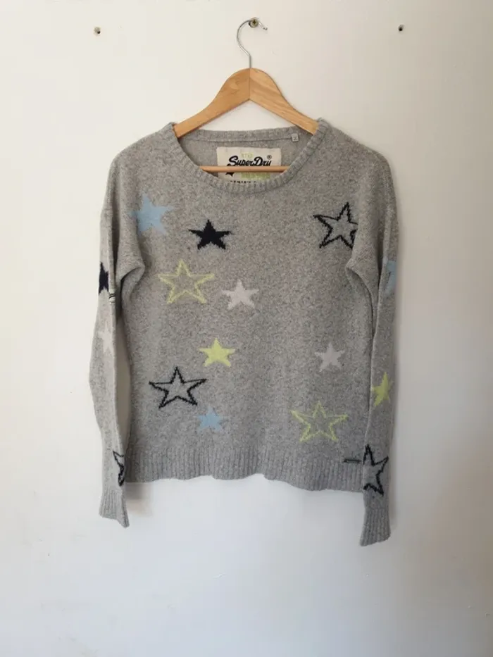 Pull motifs étoiles A1204