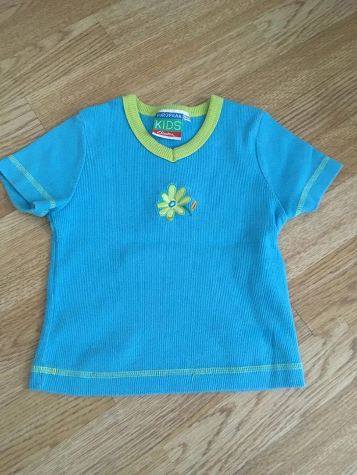 Lot t-shirts, taille 110-116 - photo numéro 7