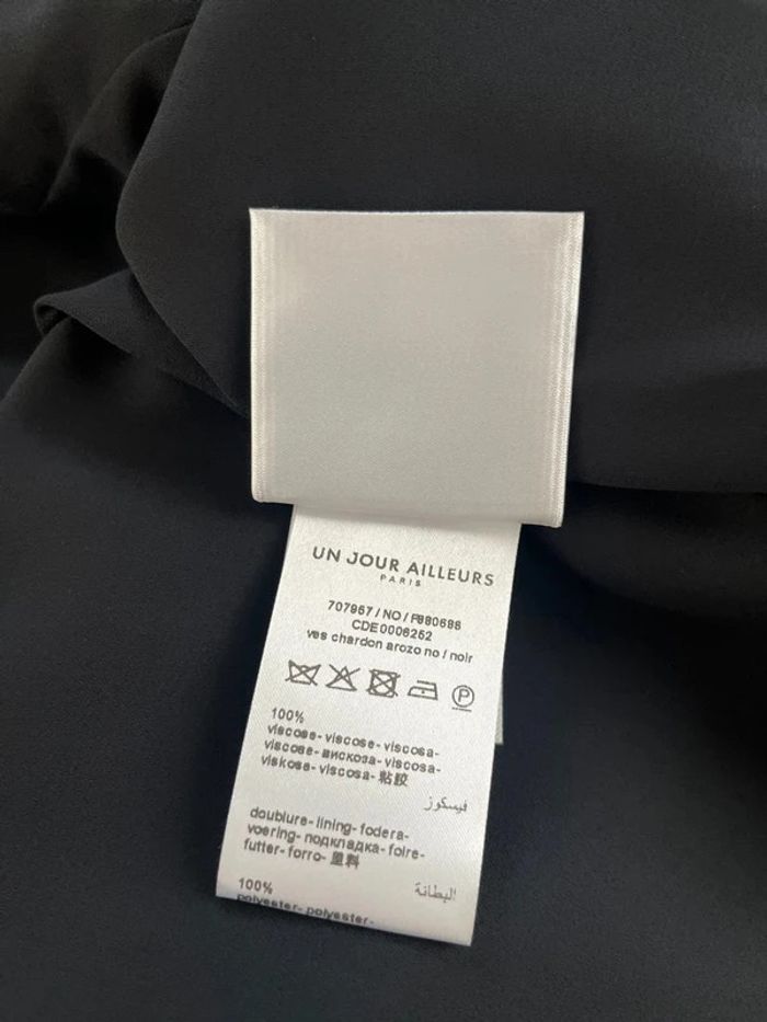 Magnifique veste un jour ailleurs Paris taille 36 neuf prix boutique 229€ - photo numéro 5