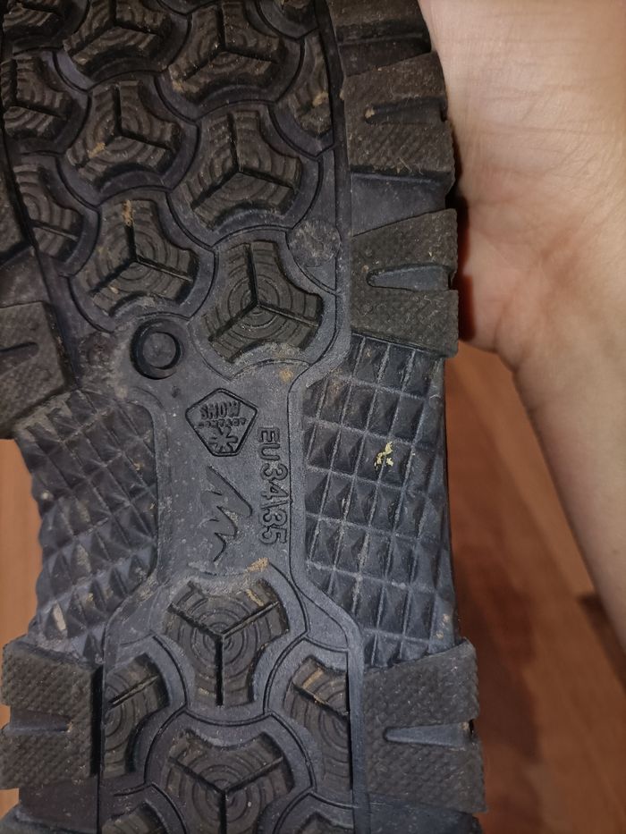 Bottes de neige ski bleu et gris Quechua 34-35 - photo numéro 8