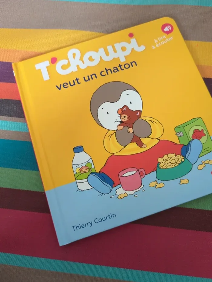 Livre T'choupi