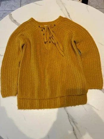 Pull jaune - Jennyfer - Taille XS