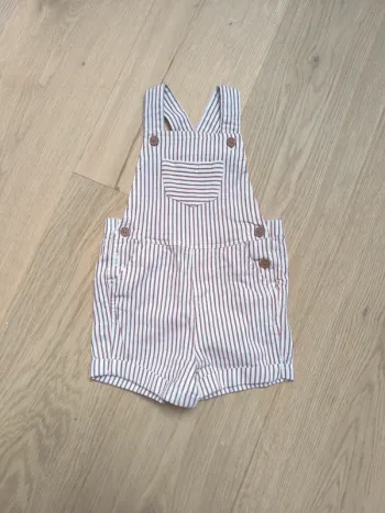 Salopette short tape à l'oeil