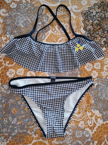Maillot de bain 2 pièces, 10ans, Kiabi