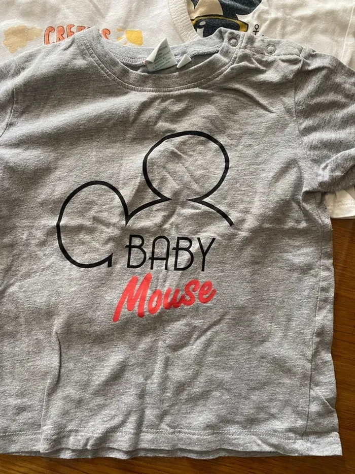 Lot 24 mois – 3 débardeurs + 1 tee-shirt garçon - photo numéro 2