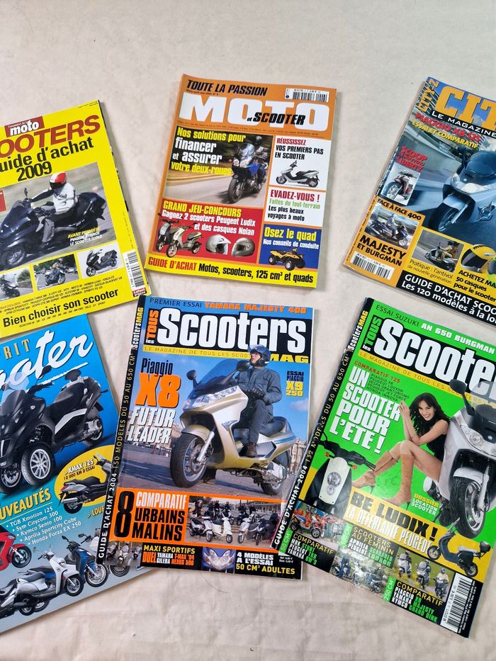 Lot de revue  , magazine moto  , scooter  , collection mix - photo numéro 3