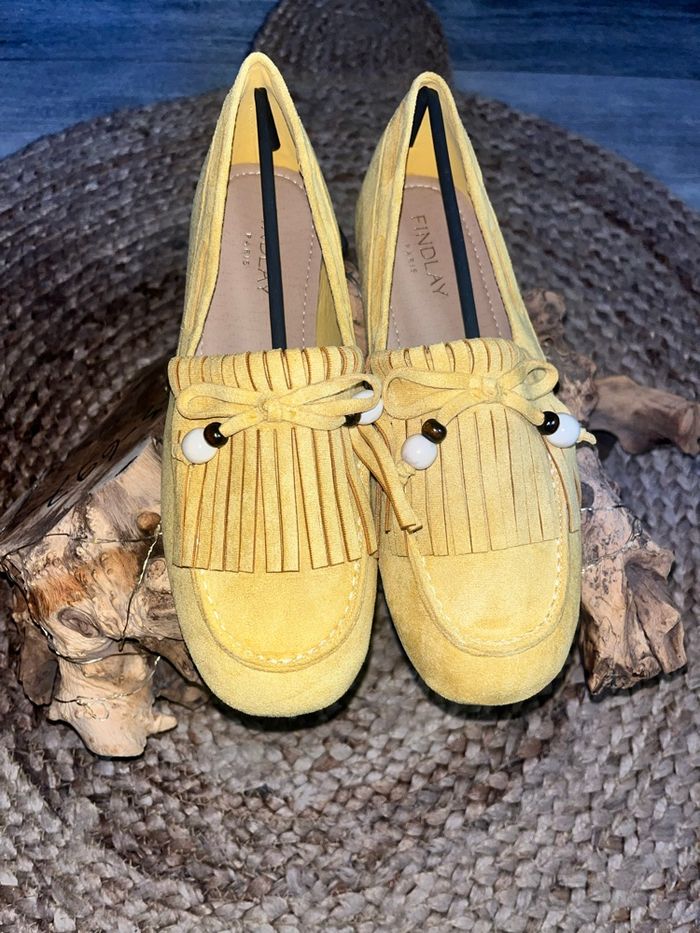 Mocassins jaune - photo numéro 2