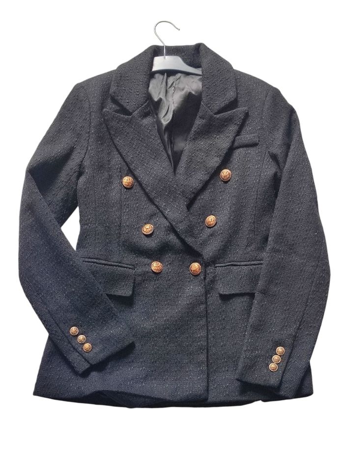 Blazer texturé en coton taille XS