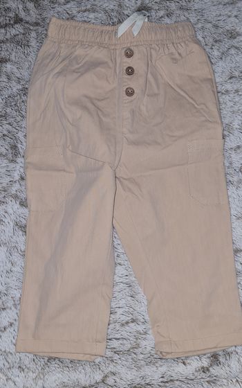 Pantalon toile 24 mois