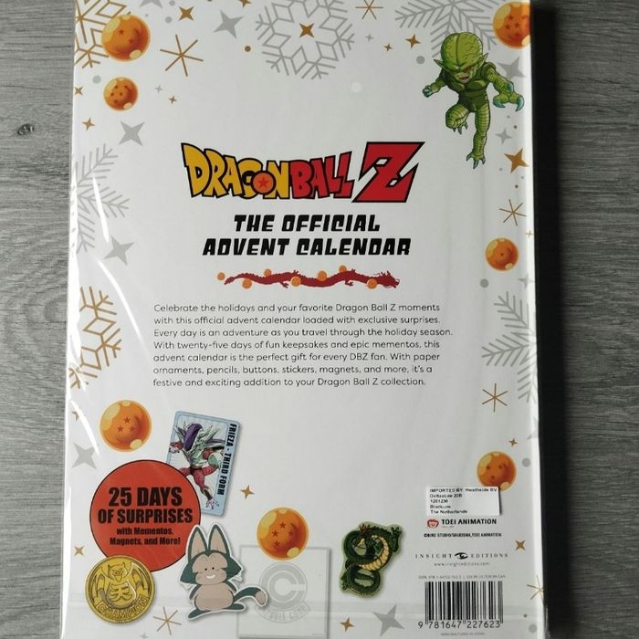 Dragon Ball Z : Calendrier officiel de l'avent - photo numéro 2