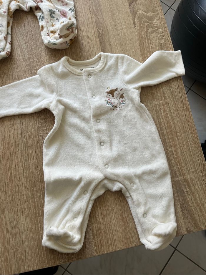 Lot de 6 pyjama bébé fille 1 mois - photo numéro 7