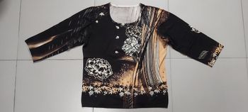 Pull manche 3/4 Taille 4