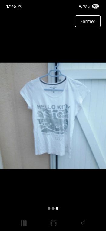 Tee-shirt femmes hello kitty taille 40 