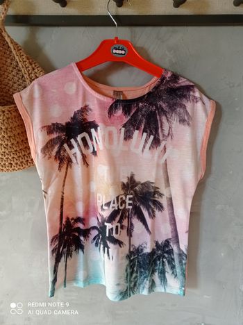 T-shirt palmier
