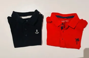 Lot de deux polos pour garçons