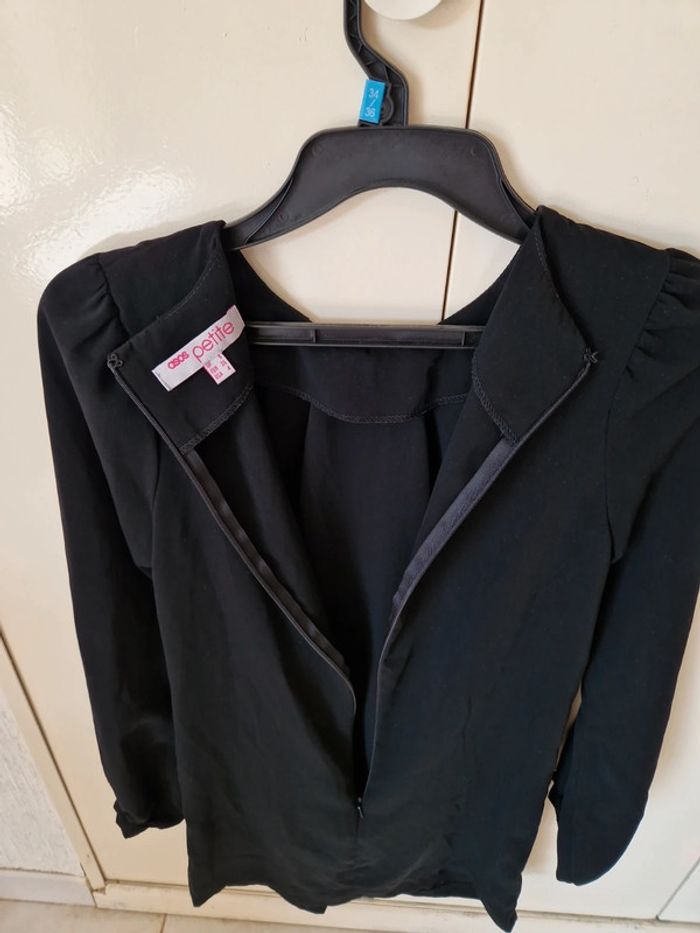 Blouse noire asos neuve jamais portée T36 - photo numéro 5
