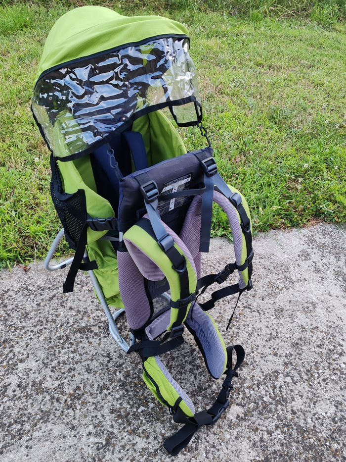 Porte bébé Deuteur kid confort plus vert Deuter Beebs by Kiabi