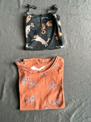 Lot 2 t-shirts assortis été fille
