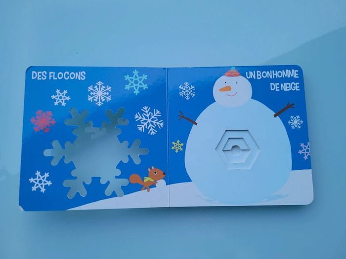 Très joli livre animé De page en page : Il Neige ! 🌨 62 - photo numéro 3