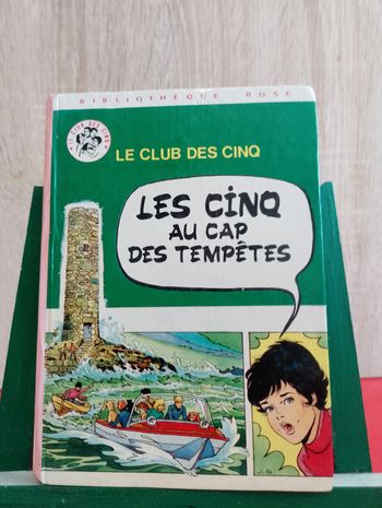 Les Cinq au cap des tempêtes, 1974, bibliothèque rose