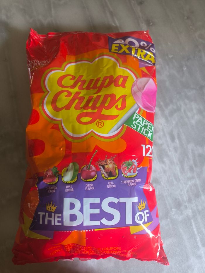 1 paquet de sucette chupa chup