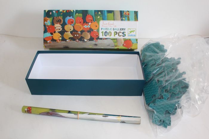 Djeco Puzzle Gallery Forest Friends 100 pcs 100% Complet - photo numéro 2