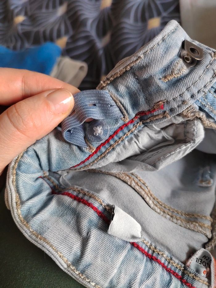 Jean skinny tape a l'œil 4 ans - photo numéro 7