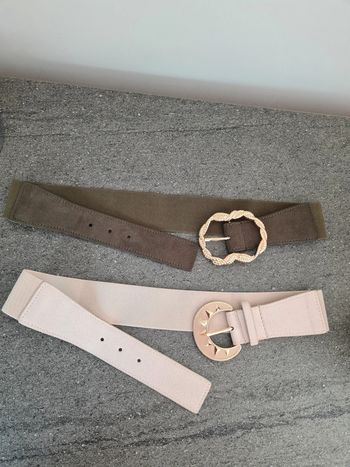 2 ceintures élastiquées