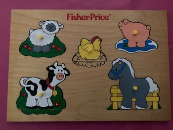 Puzzle encastrement les animaux de la ferme