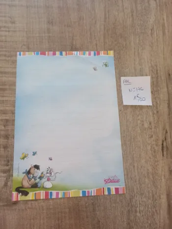 Papier à lettre Diddl 176 1,00€