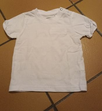 Tee-shirt 9 mois blanc