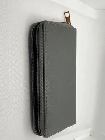 Portefeuille gris foncé neuf