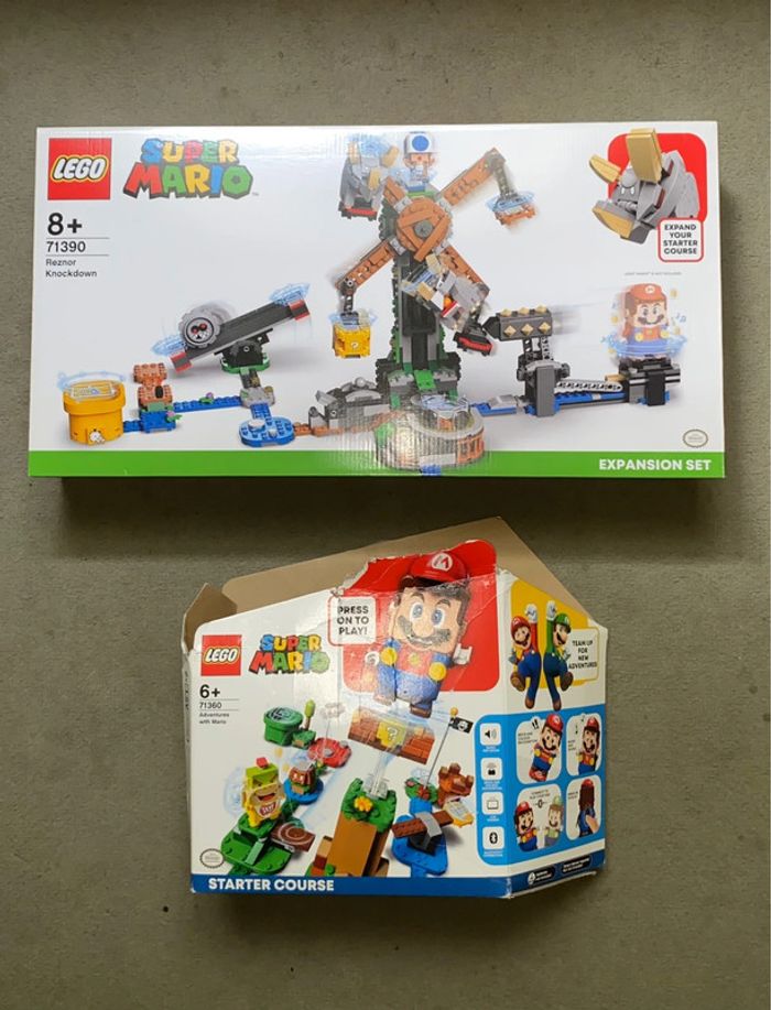 Lego Super Mario 71390 NEUF + 71360