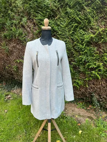 Veste - manteau - gris - Pimkie - taille 36