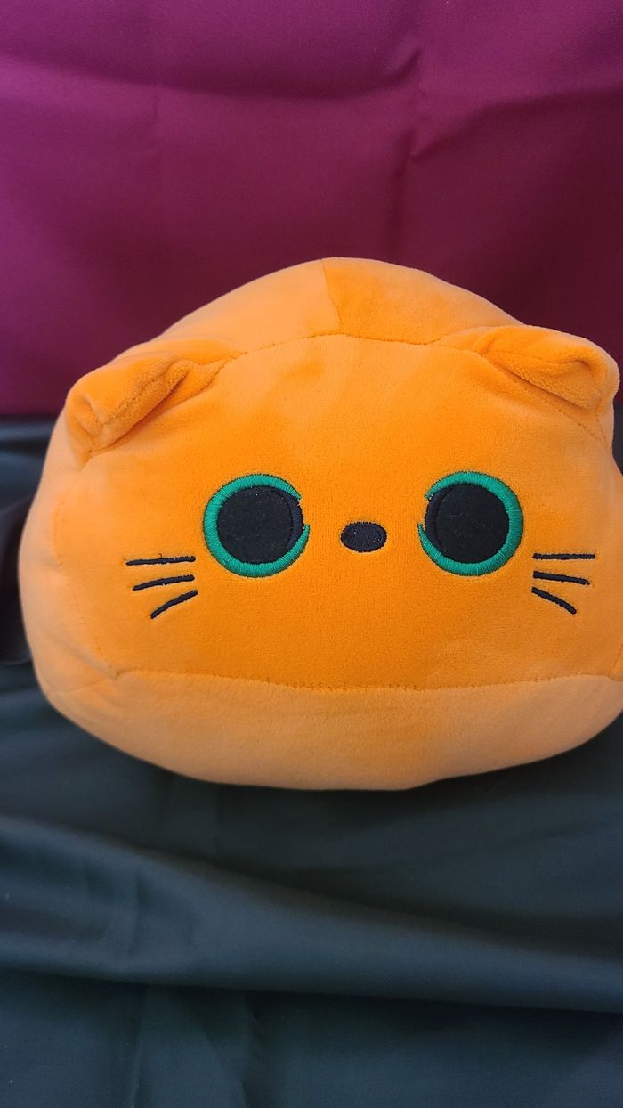 Coussin Chat en Peluche Félin douillet - photo numéro 5