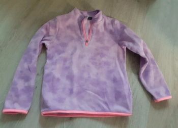 Polaire violet 10ans