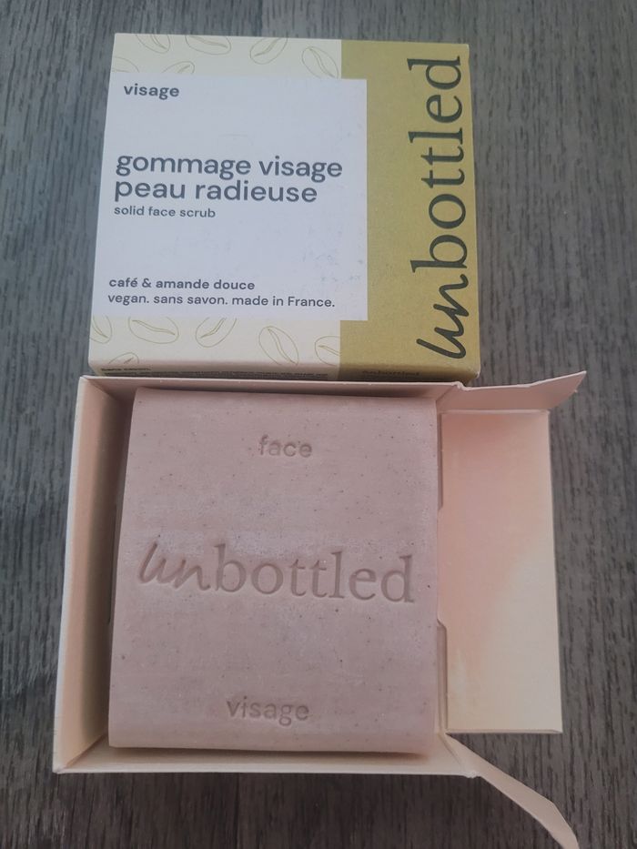Gommage visage peau radieuse UnBottled