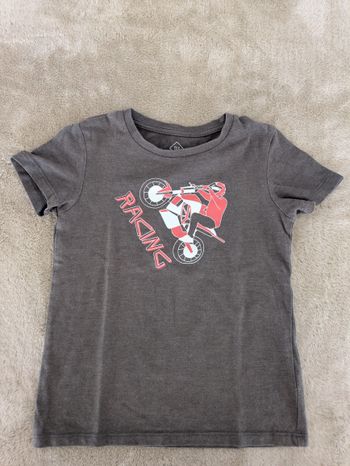 T-shirt Moto Cross TEX Basic - 4-5 Ans