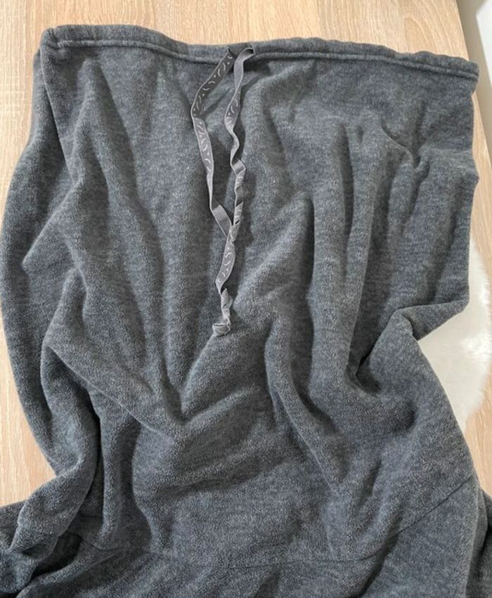 Sweat polaire anthracite col roulé Décathlon Grande taille - photo numéro 5