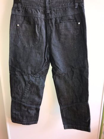 Pantacourt Sergent Major en jean. 10 ans