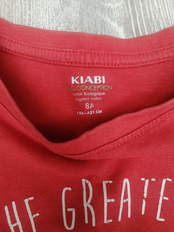 T shirt manche courte burger 8A - photo numéro 3