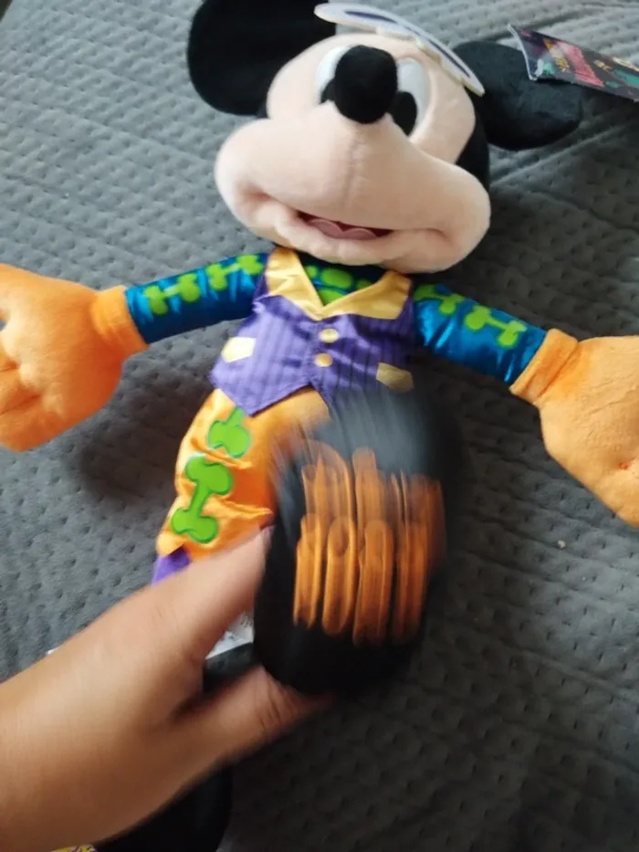 Peluche halloween mickey - photo numéro 2