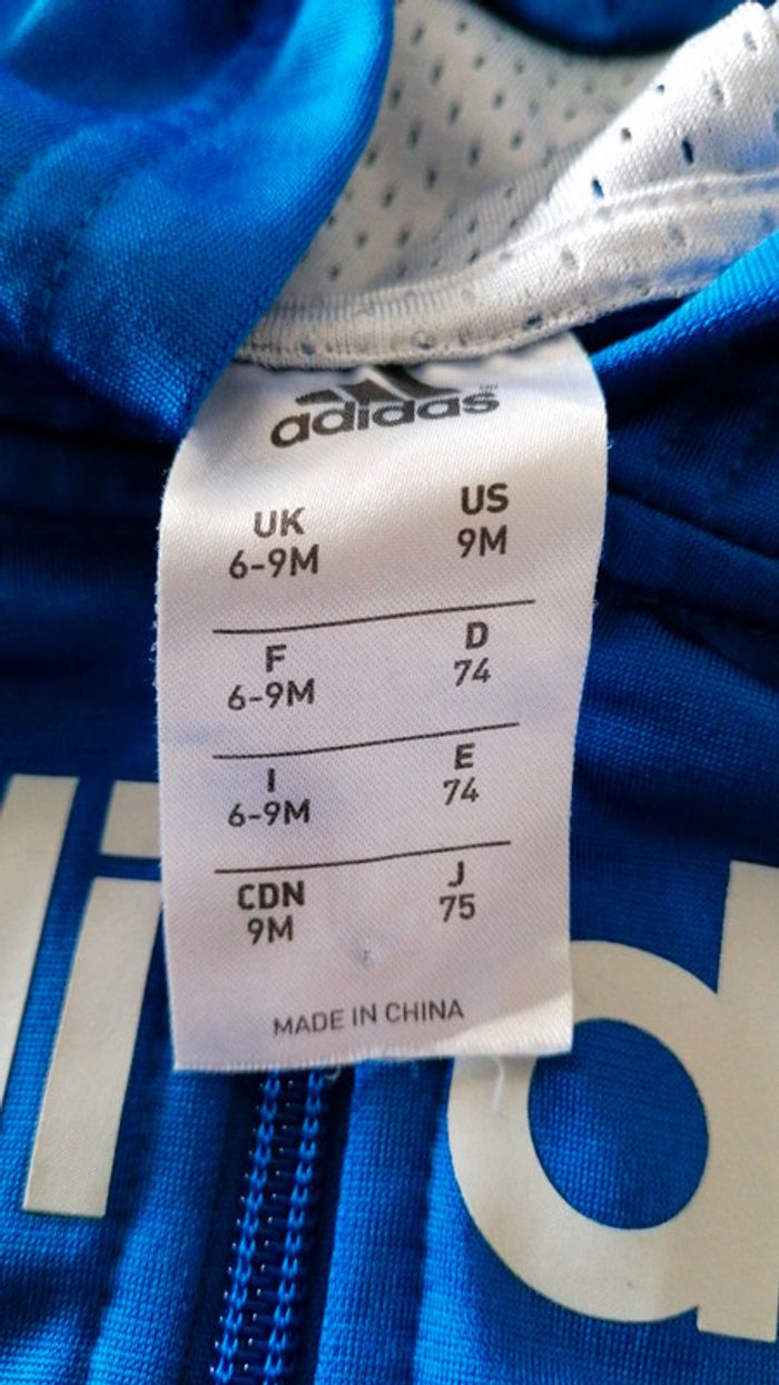 Survêtement Adidas 6-9mois - photo numéro 4