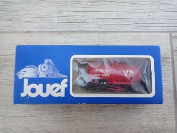 Wagon miniature "Entretien des voies" Jouef 6495