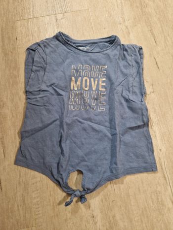 T-shirt bleu move