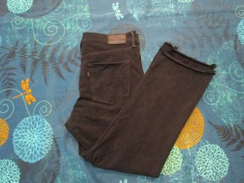 Jean Levi's 315 Premium femme coupe Shaping Bootcut ventre plat Taille 40 W30 L34 Noir (F633)