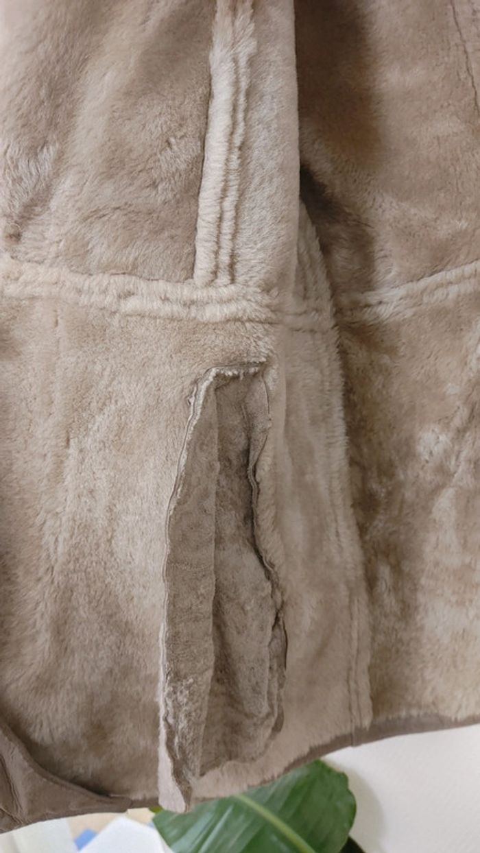Manteau pour homme mouton retourné sheepskin Shearling - photo numéro 7