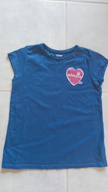 Adorable tee shirt fille 12 ans (150 cm) neuf